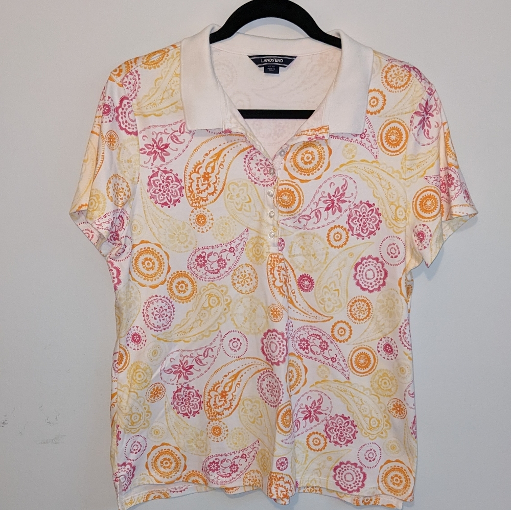 *Last Chance* Lands End Golf shirt / polo (L)